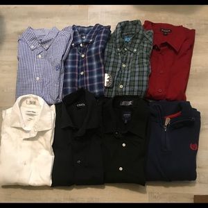 Bundle of boys dress shirts